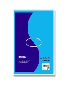 ถุงพลาสติกโพลีเอทิลีนมาตรฐาน LD หมายเลข 2510 ไม่มีเชือก สีน้ำเงิน