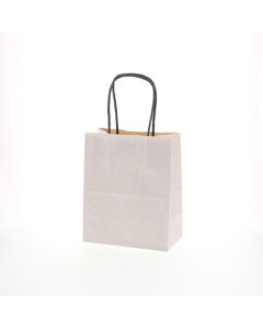 ถุงช้อปปิ้งกระดาษ, ถุงใส่จี้ 25 ชิ้น, 18-1, Eco Duo WH