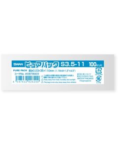 ถุง OPP Pure Pack S ขนาด 3.5-11