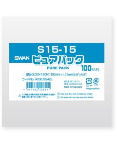 ถุง OPP Pure Pack S 15-15