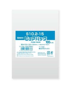 ถุง OPP Pure Pack S ขนาด 10.2-15