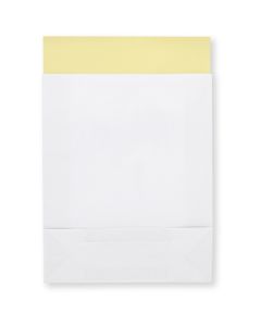 ถุงสำหรับขนส่งสินค้า เคลือบ PP ขนาด 260 x 85 x 320 มม. สีขาว