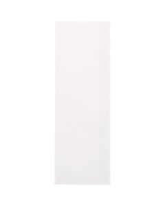 ถุงแบนสำหรับใส่ธนบัตรและเครื่องราง ขนาด 9.5-28 สีขาวเรียบ