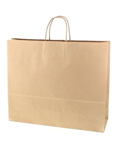 ถุงกระดาษสำหรับช้อปปิ้ง ถุงใส่จี้ 25 ชิ้น 50-2 ไม่ฟอกขาว สีพื้น