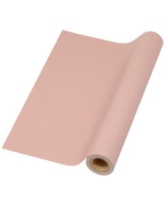 ม้วนกระดาษห่อดอกไม้ - ลายตาข่ายดอกไม้ - สีชมพูอ่อน