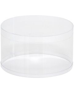 กล่องคริสตัล PVC ทรงกระบอก ขนาด 120 x 70 ซม.