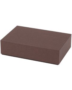 กล่องขนาด 196 x 127 x 50 มม. โกโก้