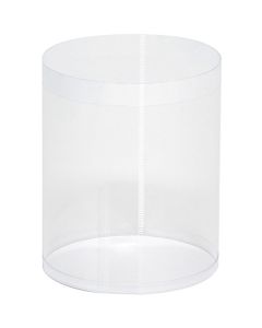 กล่องคริสตัล PVC ทรงกระบอก ขนาด 98 x 120 ซม.