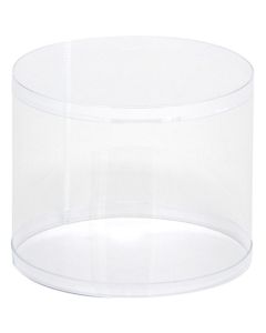 กล่องคริสตัล PVC ทรงกระบอก ขนาด 98 x 80 ซม.