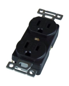 ใบมีดแบบแบน เต้ารับคู่แบบฝังลงดิน 2P15A125V