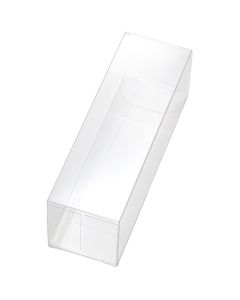 กล่องคริสตัล PVC ขนาด 40 x 40 x 125 มม. แบบเรียบ