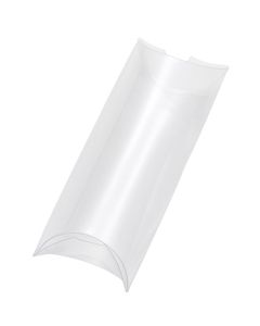 กล่องคริสตัล PVC ขนาด 45 x 100 x 25 มม. แบบเรียบ