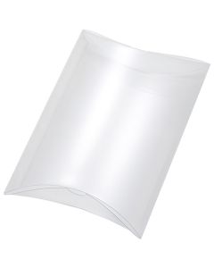 กล่องคริสตัล PVC ขนาด 115 x 140 x 30 มม. แบบเรียบ