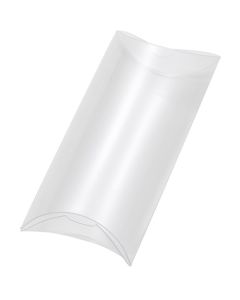 กล่องคริสตัล PVC ขนาด 64 x 115 x 25 มม. แบบเรียบ