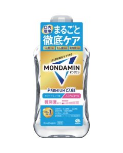 น้ำยาบ้วนปาก Mondamin Premium Care รสไวท์มินต์ ขนาด 1000 มล.