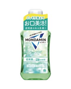 น้ำยาบ้วนปาก Mondamin รสมิ้นต์ใส ขนาด 600 มล.