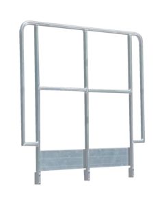 ราวกันตกสำหรับเชื่อมต่อแผ่นไม้โครงนั่งร้าน แท่นทำงานขนาดใหญ่ทำจากอลูมิเนียม รุ่น WB (WB-TJA)