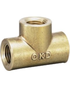 ข้อต่อสามทางแบบเกลียว ทองเหลือง รุ่น GT-03-BS