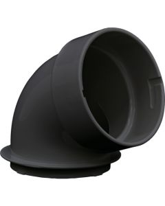 ข้อต่อท่อแอร์แบบข้อศอก สีดำ (สำหรับรุ่น TS34CN-DL)