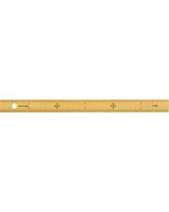 Bamboo Rule 30cm with Hole 1เส้น