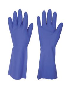 ถุงมือไวนิลคลอไรด์ twarobe fleur warm hand box Violet M