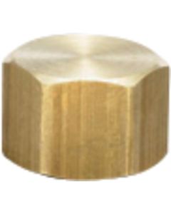 ฝาปิดข้อต่อแบบเกลียว ทองเหลือง GC-04-BS