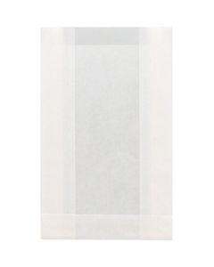 NF Windowed Oil-Resistant Gusset Pack, 11.5-17, สีขาวล้วน