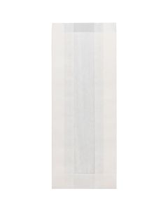 NF Windowed Oil-Resistant Gusset Pack, 10-24.5 mm, สีขาวเรียบ
