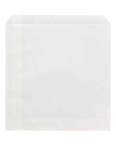 ถุงแบนกันน้ำมัน NF ขนาด 17.5 x 17.5 ซม. สีขาวล้วน