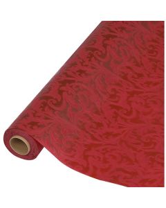 กระดาษห่อของขวัญ สำหรับห่อดอกไม้ ยี่ห้อ Mariage No. 7 สีไวน์ ม้วนยาว 10 เมตร
