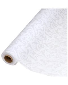 กระดาษห่อของขวัญ สำหรับห่อดอกไม้ ยี่ห้อ Mariage No. 1 สีขาว ม้วนยาว 10 เมตร