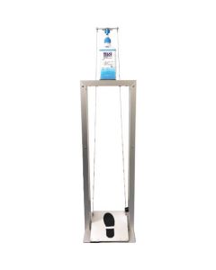 Aluminium Foot Operated type Disinfection Table W300-H900 15อัน