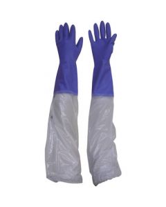 Household PVC (Thick) Gloves with Armcover