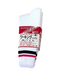 Work Socks  ชุดละ 3 ชุด