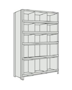 Light-Duty Shelving c/w Shelf Divider(Height:2100mm)