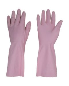 PVC Gloves with Cotton Liner for Household