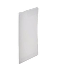 Super Hard Holder-Transparent (with gusset) milky white