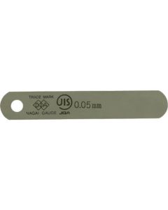 ใบเกจวัดระยะห่างมาตรฐาน JIS 0.05X75A ชนิด