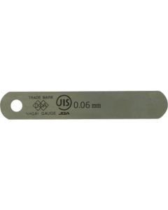 ใบเกจวัดระยะห่างมาตรฐาน JIS 0.06X75A ชนิด
