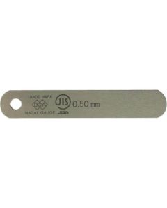 ใบเกจวัดระยะห่างมาตรฐาน JIS 0.50X75A ชนิด