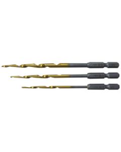 H.S.S.Taper Point Bit Titanium Coating A Set 1เส้น