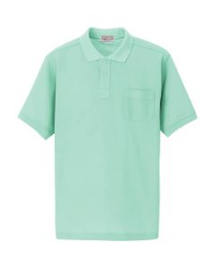 เสื้อโปโลแขนสั้น (unisex) สีเขียวมิ้น SS