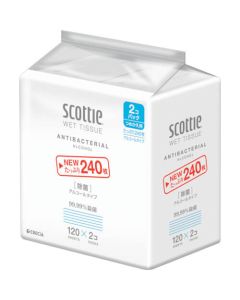 Scottie Alcoholic Wet Tissue 10 อัน อันละ 240 แผ่น