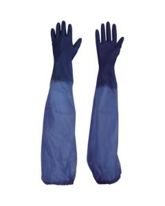 Household PVC (Thin) Gloves with Armcover