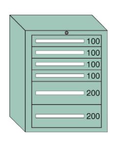 Medium-Duty Cabinets(557mm depth) 1อัน