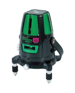 Laser Robo Green (vertical line x 4, right angle and horizontal line with ground marking point)