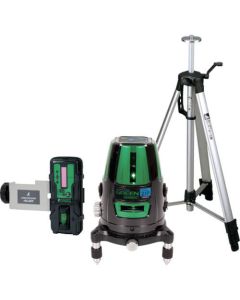 Laser Robo Green Neo21P Bright With Receiver & Tripod 1อัน