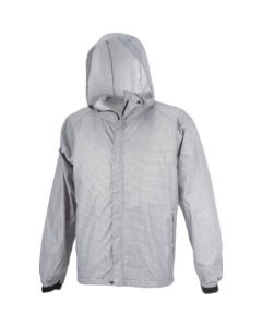 เสื้อแจ็คเก็ตกันฝนขนาดกะทัดรัด MENS ผ้าลายตาราง L