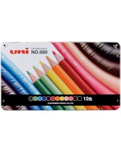 ดินสอสี Wide Pencil K880 12 สี