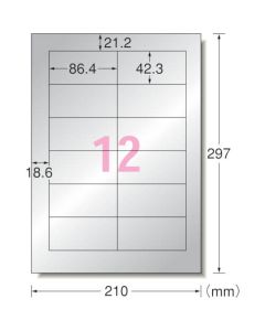 Transparent protective label